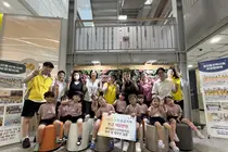 베이비0123어린이집, '베이비 야시장' 수익금 168만 원 중리동에 기탁