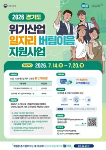 경기도, 중동 사태 여파 위기산업 근로자에 '장기근속 지원금' 50만 원 지급