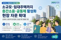 경기도, 소규모·임대주택까지 층간소음 및 공동체 활성화 현장 자문 확대