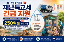 행정안전부, 끝없는 가뭄·폭염에 지갑 열었다… 250억 원 긴급 지원