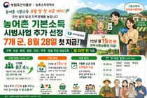 농어촌 기본소득, 7개 군에 월 최대 20만원 쏜다… 28일 첫 지급