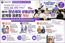 성평등가족부, 청년 80명 모아 '성별 기대' 논의… 가장 바꾸고 싶은 3가지는