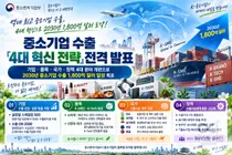 중기부, 2030년 수출 '1800억 달러' 목표… 유망기업 2500곳 묶음 지원