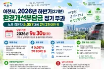 이천시, 노후 경유차 5천 대에 2억 부과. 미납 시 재산 압류