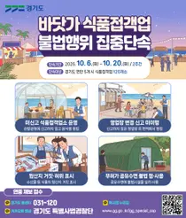 경기도 특사경, 전어·대하철 불법 '떴다방' 단속한다… 벌금 최대 1억