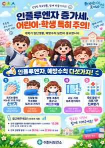 이천시, 어린이 독감 환자 2배 껑충… 유행 기준 턱밑 추격