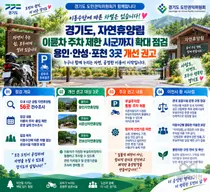 경기도, 오토바이 주차 금지에 민원 다발 접수로 휴양림 56곳 전수조사… 운영 기준 정비해 주차 허가 할 것