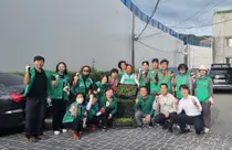 관고동 새마을협의회, 가을꽃길 단장 나섰다… 20여 명 이른 아침부터 구슬땀