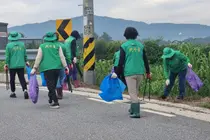 이천시 설성면, 추석 앞두고 대대적 예초작업. 주말 반납한 새마을협의회