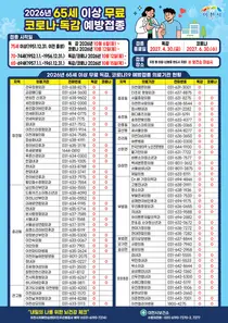 이천시보건소, 독감 유행주의보에 무료접종 본격화… 75세 이상 10월 6일 시작