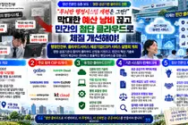행정안전부, 혈세 새는 공공시스템 체질 개선한다… 12일 6대 민간 클라우드와 맞손