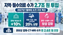 [보건복지부] 지역·필수의료 수가 2.7조 원 우선 투입… '이천권' 등 수도권 취약지·비수도권에 지역 우대수가 적용