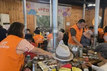 신둔면지역사회보장협의체, 홀몸 어르신 위한 '신둔아랫목 사랑의 생신잔치' 개최