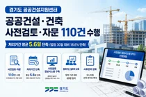 경기도 공공건설지원센터, 상반기 사전검토 110건 수행…처리기간 5.6일 단축