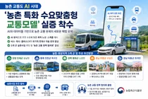 농촌 교통도 AI 시대… 농식품부, '농촌 특화 AI 수요맞춤형 교통모델' 실증 착수