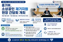 중소벤처기업부, 소상공인 재기지원 현장 간담회 개최…맞춤형 회복 지원책 논의