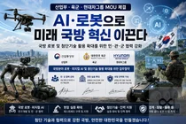 현대차그룹 첨단 로봇, 육군 전방 투입된다… '피지컬 AI' 도입 맞손