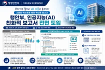 행정안전부, 복잡한 표 꾸미기 없앤다… 24일부터 'AI 보고서' 전면 도입