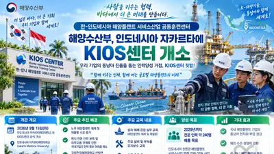 해수부, 동남아 진출 돕는 '훈련센터' 첫발… 2029년까지 240명 키운다