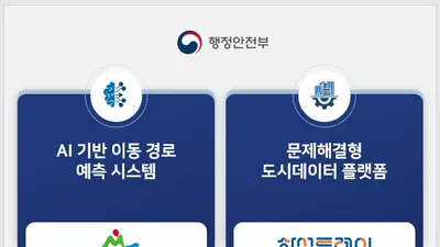 행정안전부, AI로 산불 대피길 먼저 찾는다… 재난·민원 예방 4대 과제 추진
