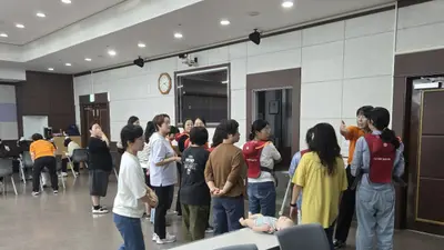 이천시, 놀이시설 사고 '골든타임' 잡는다. 종사자 대상 실전 CPR 훈련