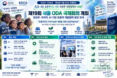 외교부·KOICA, 중앙아 5개국과 'AI ODA' 추진… 500여 명 참석