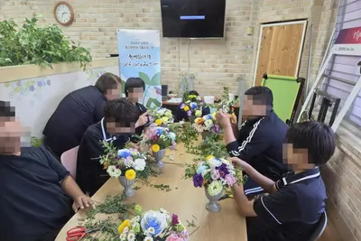 이천시, 장호원중 학생들에 반려식물 처방. 심리 회복 4회기 돌입