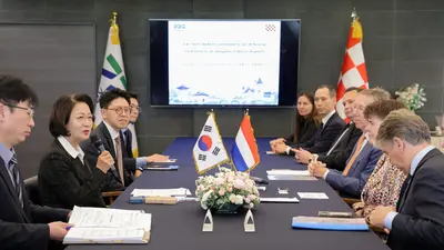 추미애 지사, 네덜란드 노르트브라반트 주지사 만나 “첨단산업·스마트모빌리티 협력 확대 제안”