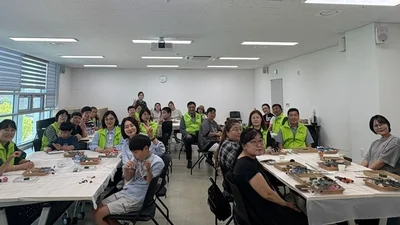 이천시 증포동, 장애아동과 '1대 1' 꽃 만들기… 정서 안정 지원