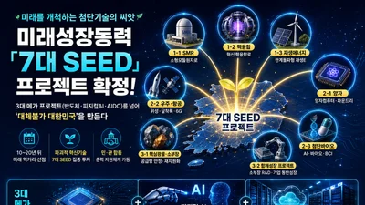 정부, 10년 뒤 먹거리 '7대 SEED' 가동… 2035년 양자칩 1위 정조준
