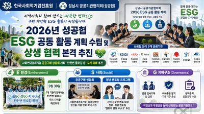 한국사회적기업진흥원, 9개 기관과 뭉쳤다… 12개 ESG 과제 본격 가동