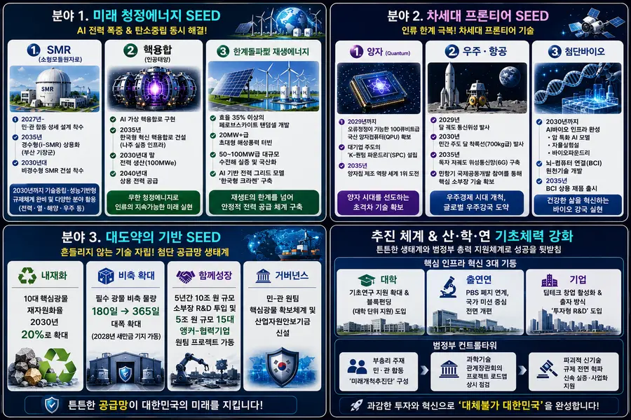 7대 SEED 프로젝트 추진 방안 자료 참고 / 이미지 Generated by AI