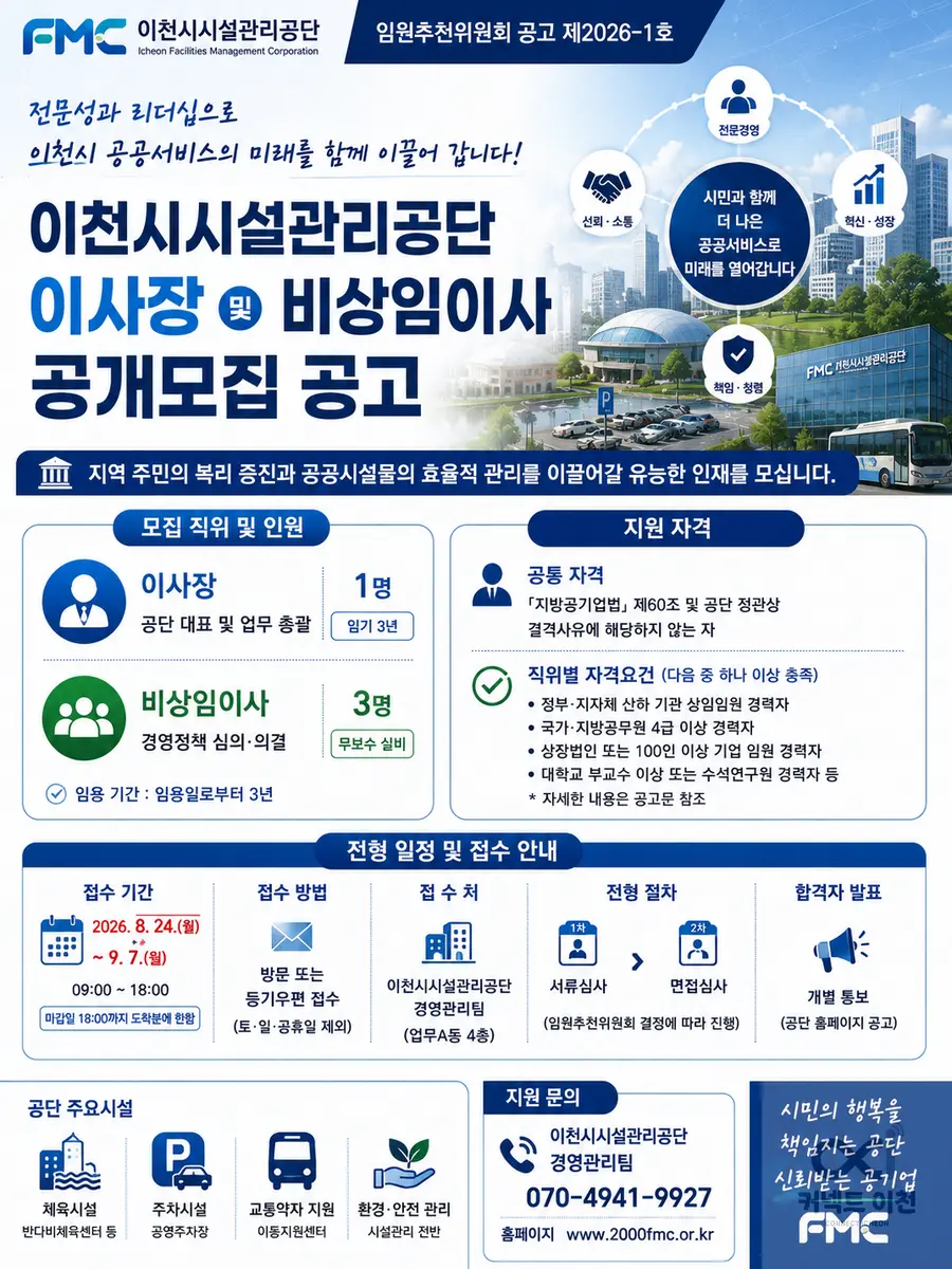 내용 이천시청 타기관 채용 공고 참조 / 이미지 Generated by AI